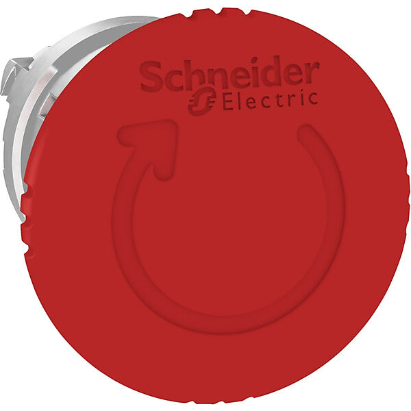 Schneider Electric Not-Aus-Taster rt, D=40 überl.Dreh. ZB4BS844